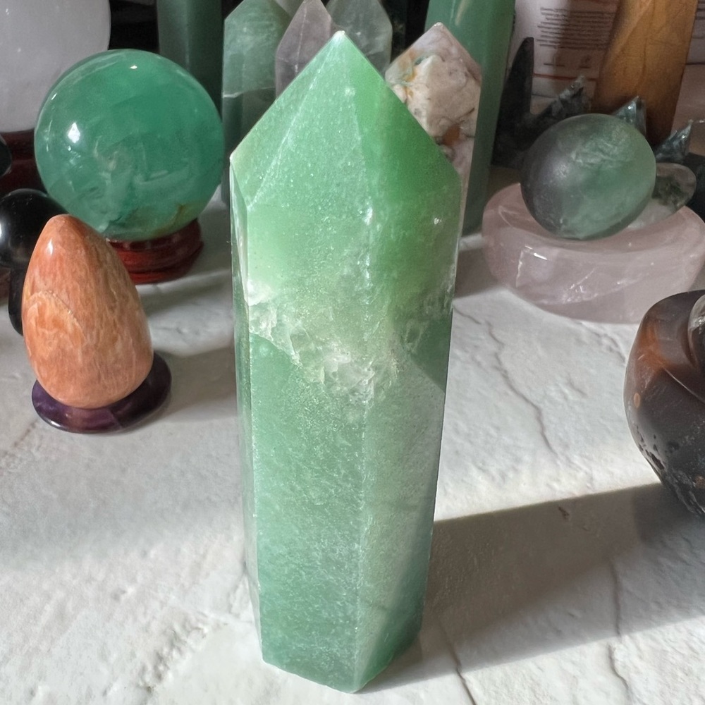 Green Adventurine Tower